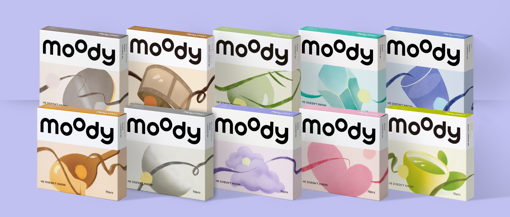 Цветные контактные линзы Moody