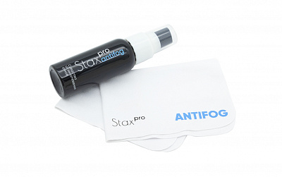 Набор для ухода за очками: спрей STAX Antifog, 30 мл + салфетка